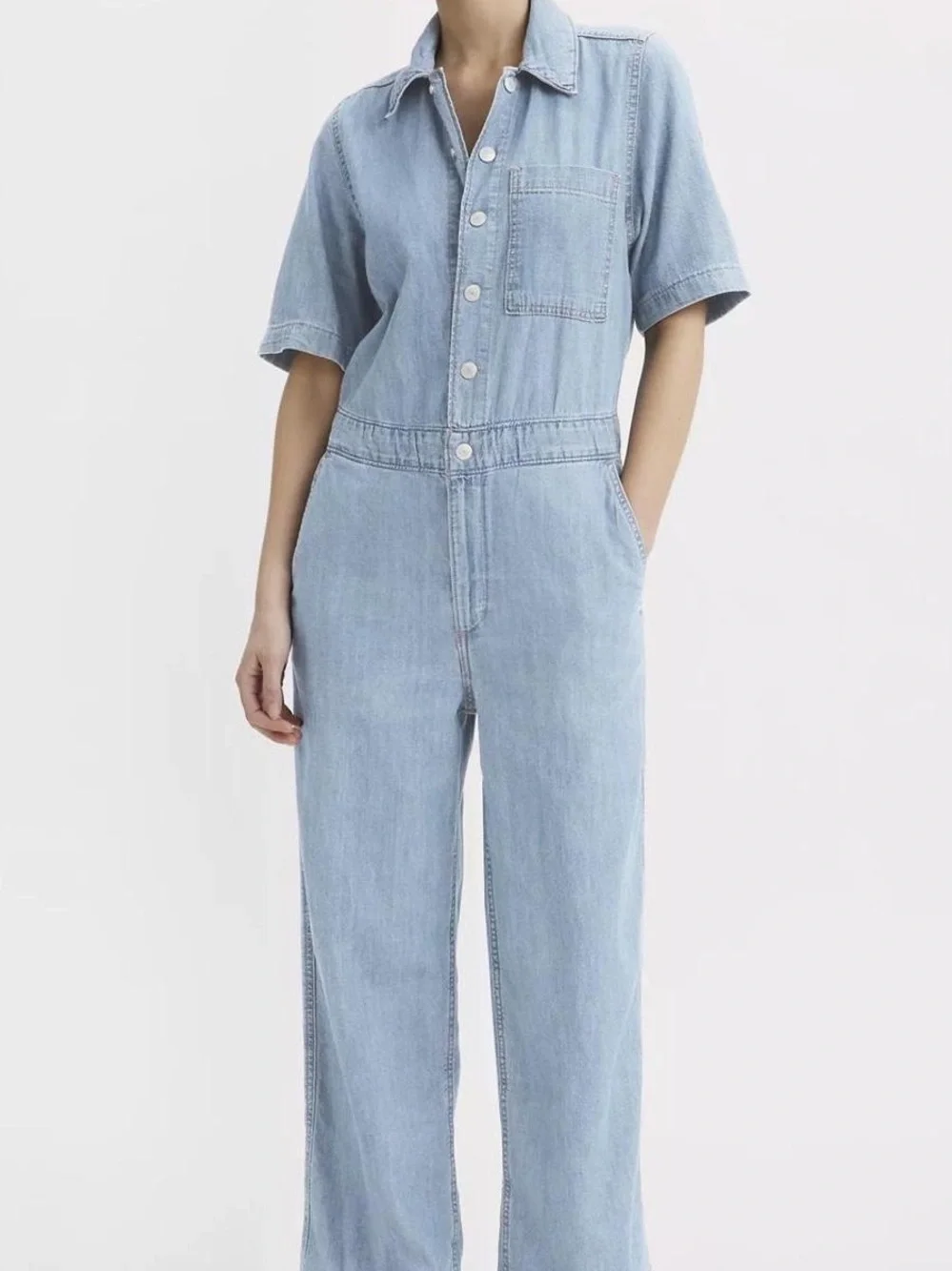 Levi’s Denim Jumpsuit - Picture 1 of 5